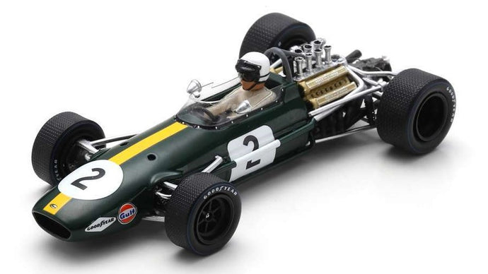 BRABHAM BT26 N.2 MONACO GP 1968 JACK BRABHAM 1:43