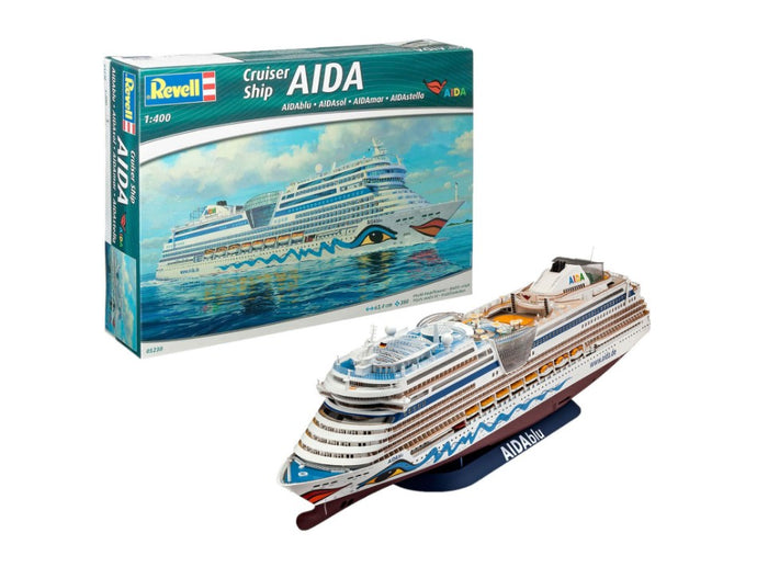 AIDA BLU SOL MAR STELLA CIVIL SHIPS KIT 1:400