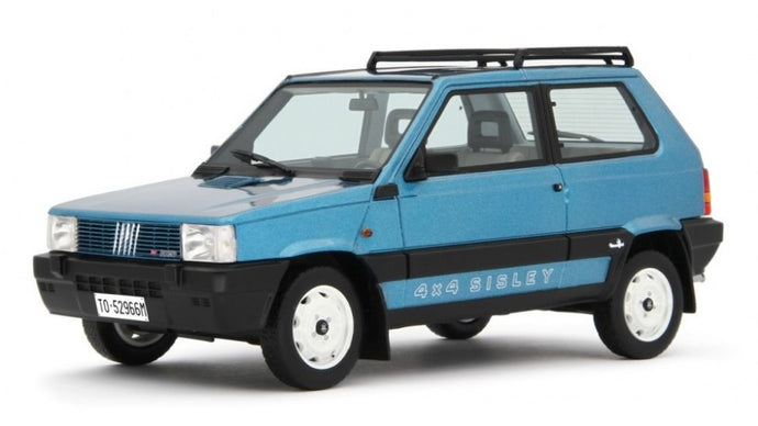 FIAT PANDA 4X4 SISLEY 2 1989 MET.BLUE 1:18