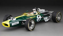 Indlæs billede til gallerivisning LOTUS F1 49 TEAM LOTUS N 5 WINNER USA GP 1967 JIM CLARK GREEN YELLOW 1:18