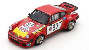 Porsche 934 #57 SCHENKEN/HEZEMANS 24H LE MANS 1976 rød/gul 1:43