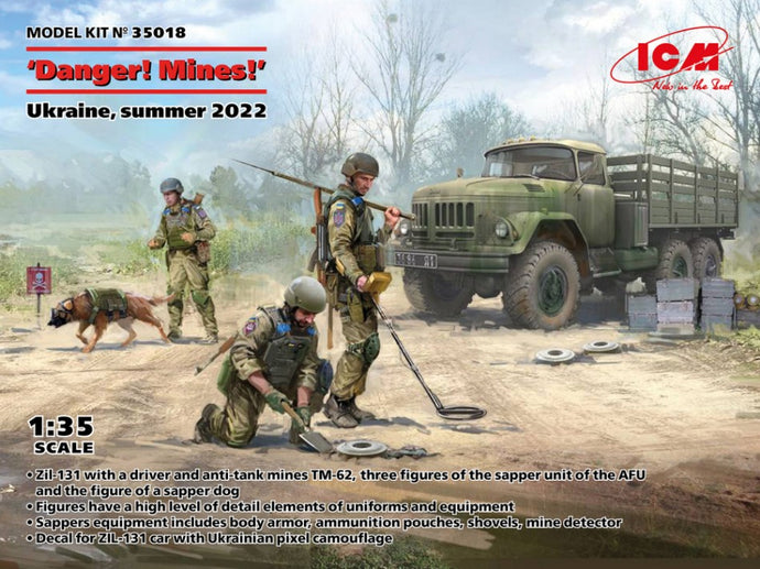 DANGER! MINES! UKRAINE SUMMER 2022 KIT 1:35