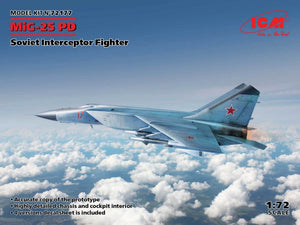 MIG-25PD SOVIET INTERCEPTOR FIGHTER KIT 1:72