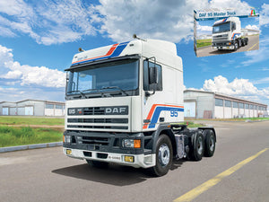 DAF 95 380 SPACE CAB TRACTOR TRUCK 3-ASSI 1980 / 1:24