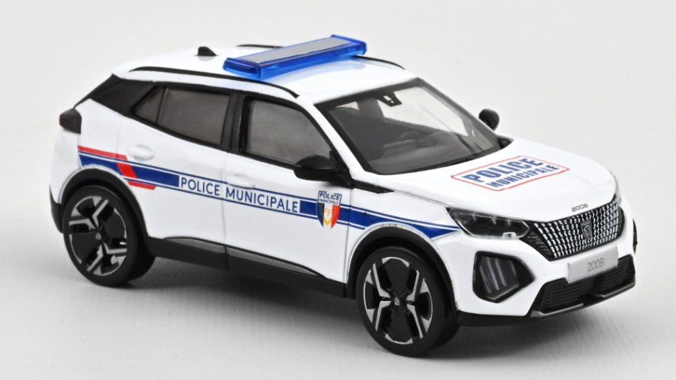 PEUGEOT 2008 GT 2024 POLICE MUNICIPALE 1:43