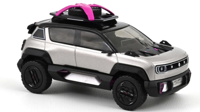 RENAULT CONCEPT 4EVER TROPHY E-TECH 100% ELECTRIC 2022 SILVER BLACK 1:43