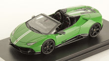 Indlæs billede til gallerivisning LAMBORGHINI HURACAN EVO SPIDER 60th ANNIVERSARY 2023 VERDE VIPER - GREEN 1:43