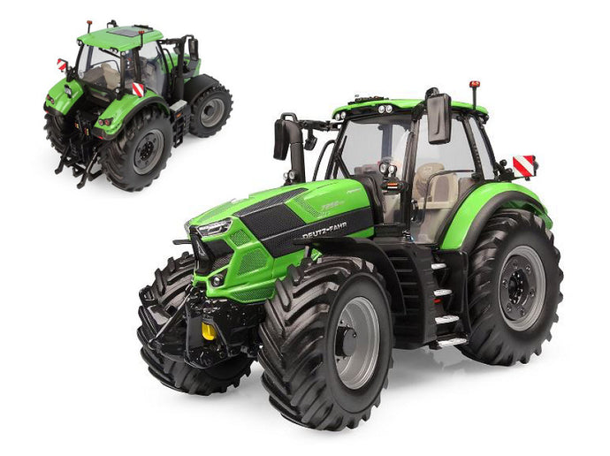DEUTZ-FAHR 7250 TTV TRACTOR 2018 GREEN BLACK 1:32