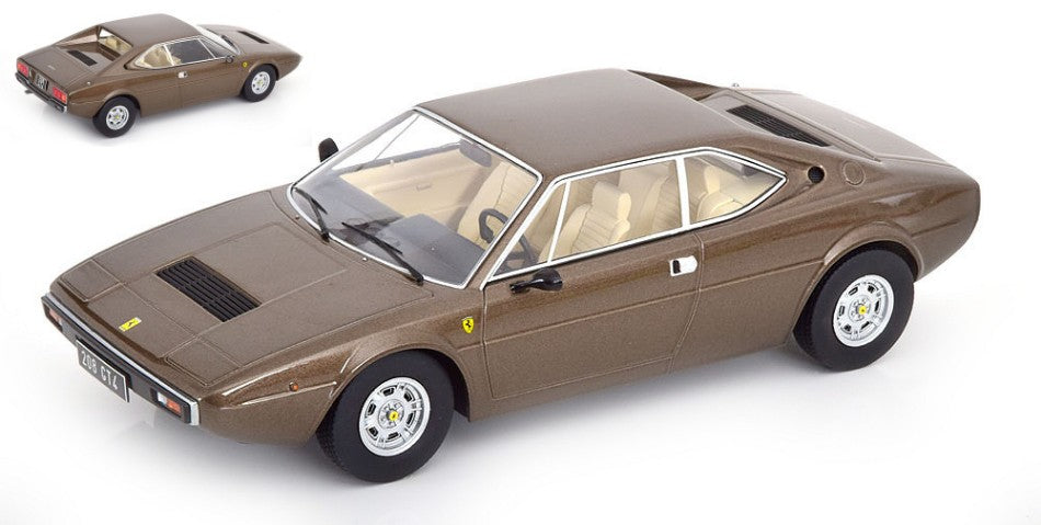 FERRARI 208 GT4 1975 BROWN METALLIC 1:18