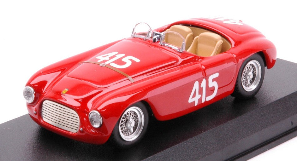 FERRARI 166 MM BARCHETTA N.415 GIRO DI SICILIA 1951 MARZOTTO-MARINI 1:43