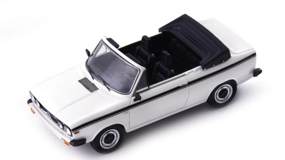 VOLVO 66 GL CONVERTIBLE 1980 WHITE 1:43