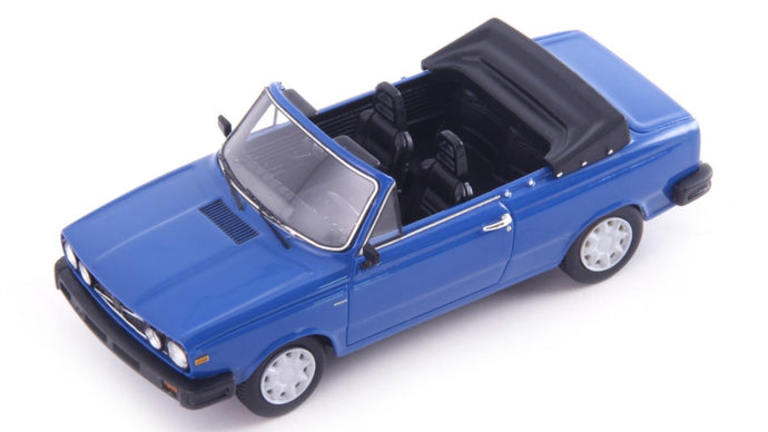 VOLVO 66 GL CONVERTIBLE 1980 BLUE 1:43