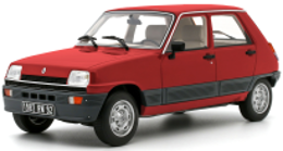 RENAULT 5 GTL (5 DOORS) 1984 RED 1:18