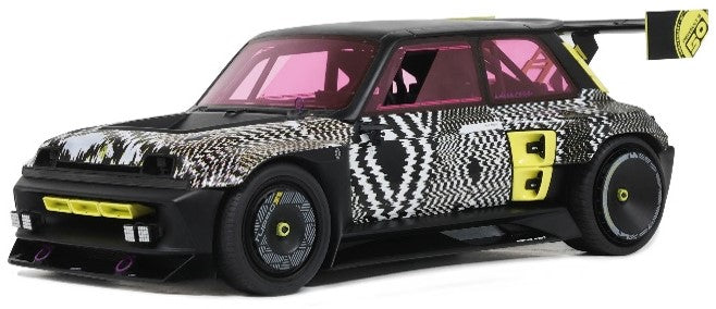 RENAULT 5 TURBO 3E 2022 MATT BLACK 1:18