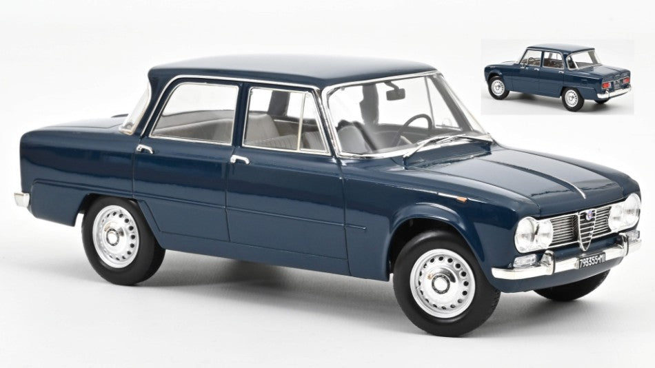 ALFA ROMEO GIULIA Ti 1964 PETROL BLUE 1:18