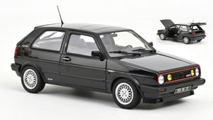 VW GOLF GTI MATCH 1989 BLACK METALLIC 1:18
