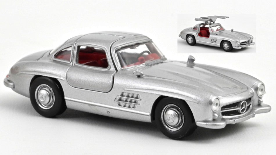 MERCEDES 300 SL 1954 GREY METALLIC JET-CAR 1:43