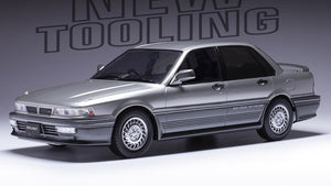 Mitsubishi GALANT VT-4 1987 sølv/grå 1:18