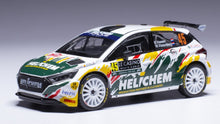 Indlæs billede til gallerivisning Hyundai i20 N RALLY2 #45 VOSSEN/VISSENBERG RALLY MONTE CARLO 2024 hvid/grøn/gul 1:43