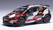 Indlæs billede til gallerivisning Hyundai i20 N RALLY2 #24 CIAMIN/ROCHE RALLY MONTE CARLO 2024 hvid/rød/sort 1:43