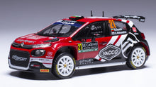 Indlæs billede til gallerivisning Citroen C3 RALLY2 #21 GRYAZIN/ALEKSANDROV RALLY MONTE CARLO 2024 rød/hvid/sort 1:43