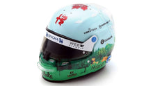 Indlæs billede til gallerivisning BELL HELMET F1 CASCO HELMET ALFA ROMEO C43 TEAM STAKE N 24 CANADA GP 2023 GUANYU ZHOU WHITE GREEN 1:5