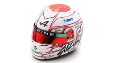 Indlæs billede til gallerivisning BELL HELMET F1 CASCO HELMET RENAULT A523 TEAM BWT ALPINE N 31 JAPAN GP 2023 ESTEBAN OCON WHITE 1:5