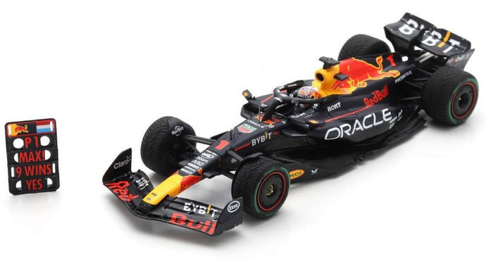 RED BULL RB19 N.1 WINNER DUTCH GP 2023 MAX VERSTAPPEN WITH PIT B.1:43