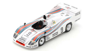 Porsche 908/80 #9 ICKX/JOST 2nd 24H LE MANS 1980 With Acrylic Cover hvid/rød/blå 1:18