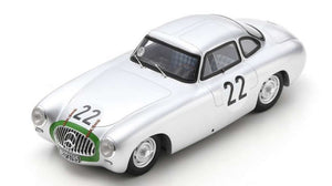 Mercedes Benz 300 SL #22 KLING/KLENK 24H LE MANS 1952 sølv/grøn 1:18