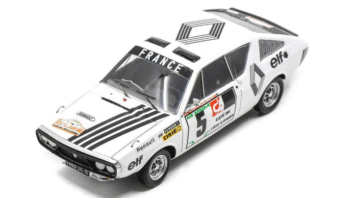 RENAULT 17 N.5 RALLYE DU BANDAMA 1973 J-F.PIOT-F.JAUBERT 1:43