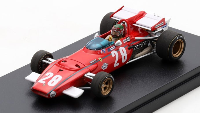 FERRARI 312B N.28 4th BELGIUM GP 1970 IGNAZIO GIUNTI 1:43