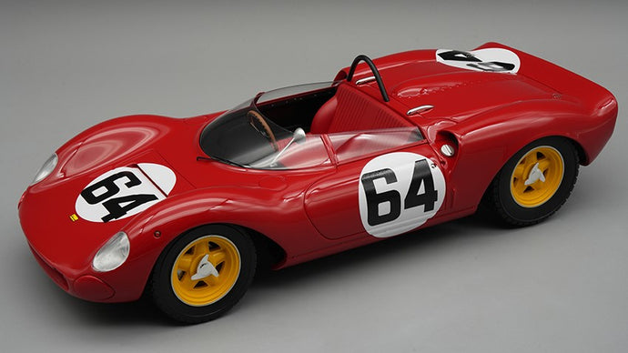FERRARI 206 DINO SP N.64 WINN.FREIBURG-SCHAUINSL.1965 L.SCARFIOTTI 1:18