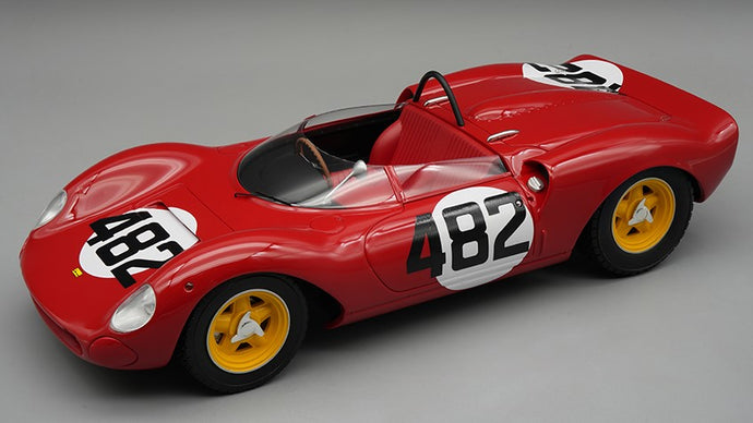 FERRARI 206 DINO SP N.482 WINN.CESANA-SESTRIERE 1965 L.SCARFIOTTI 1:18