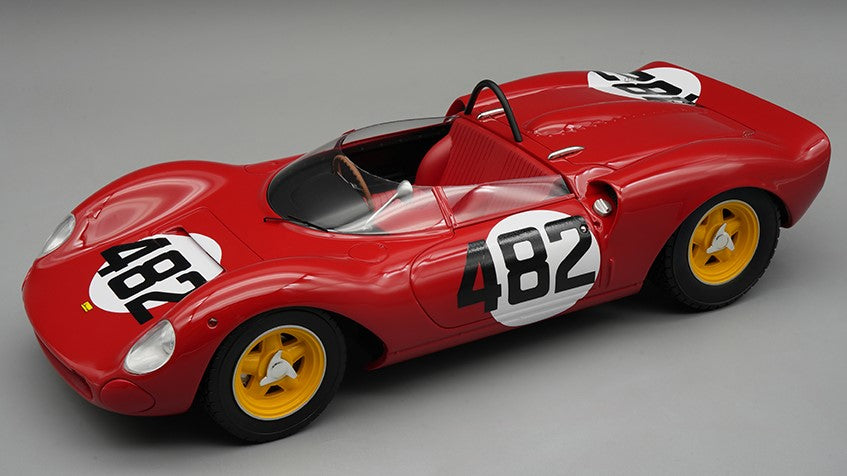 FERRARI 206 DINO SP N.482 WINN.CESANA-SESTRIERE 1965 L.SCARFIOTTI 1:18