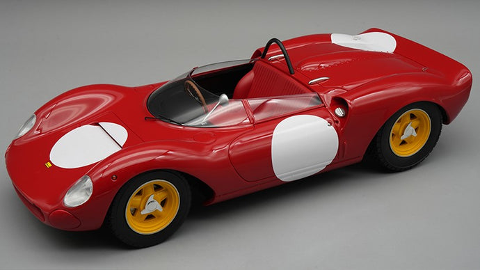 FERRARI 206 DINO SP SEFAC 1965 PRESS VERSION RED 1:18