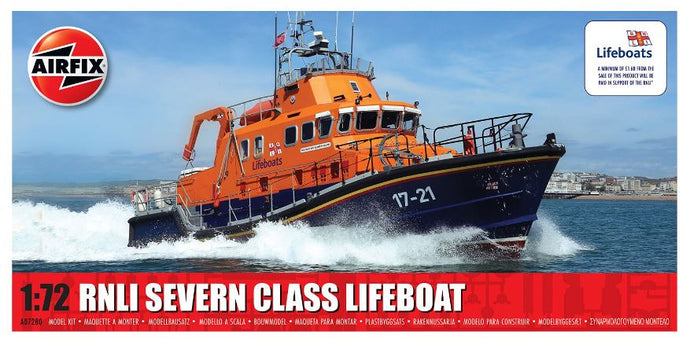 RNLI SEVERN CLASSE SCIALUPPA DI SALVATAGGIO KIT 1:72