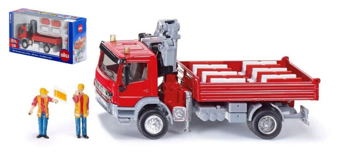 CAMION MERCEDES C/BRACCIO GRU 1:50