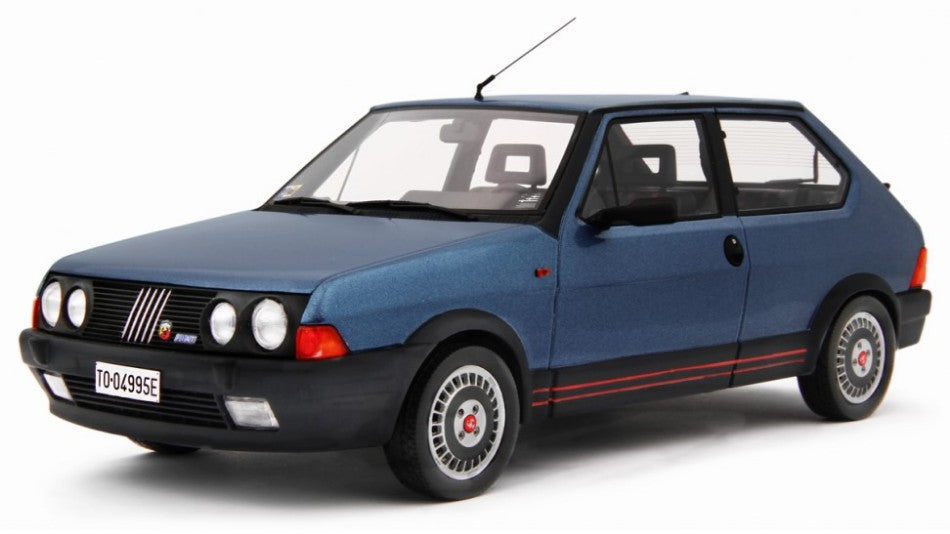 FIAT RITMO 130 TC ABARTH 1985 MET.BLUE 1:18