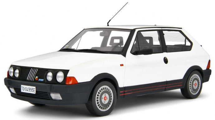 FIAT RITMO 130 TC ABARTH 1985 WHITE 1:18