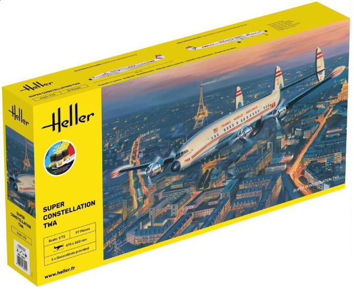 SUPER CONSTELLATION TWA STARTER KIT 1:72