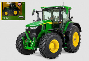 JOHN DEERE T7R 350 TRACTOR 2022 GREEN YELLOW 1:32