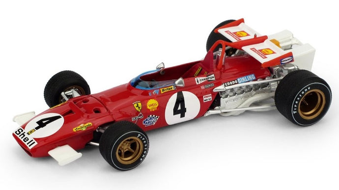 FERRARI 312 B CLAY REGAZZONI 1970 N.4 WINNER ITALY GP 1:43