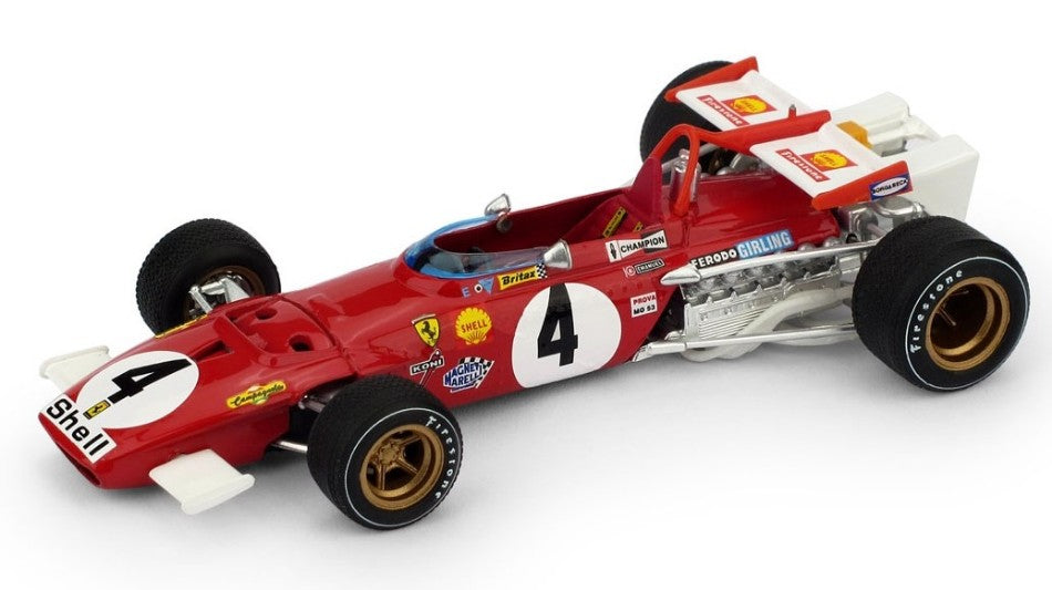 FERRARI 312 B CLAY REGAZZONI 1970 N.4 WINNER ITALY GP 1:43