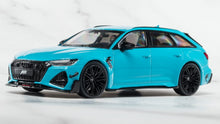 Indlæs billede til gallerivisning AUDI A6 RS6-R ABT SW STATION WAGON 2021 BLUE 1:43