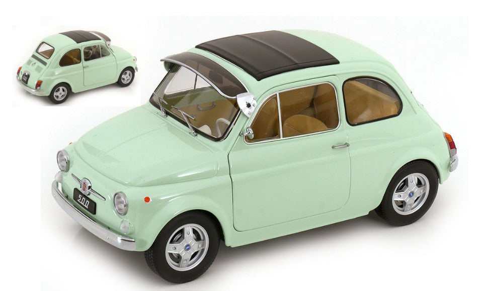 FIAT 500 F CUSTOM 1968 MINTGREEN 1:12