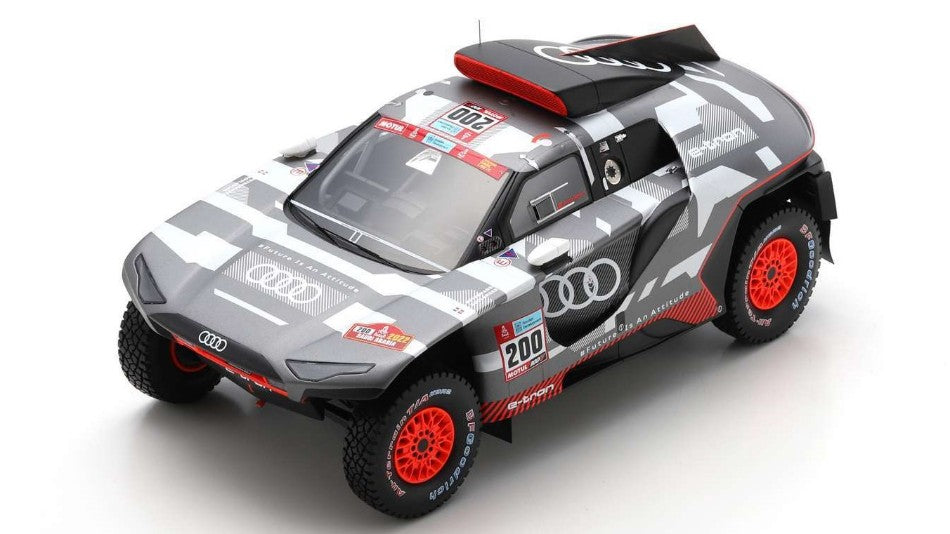 AUDI RS Q e.TRON N.200 DAKAR 2022 S.PETERHANSEL-E.BOULANGER 1:18