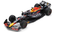 Indlæs billede til gallerivisning RED BULL F1 RB19 TEAM ORACLE RED BULL RACING N 1 WORLD CHAMPION WINNER MONACO GP 2023 MAX VERSTAPPEN MATT BLUE 1:18