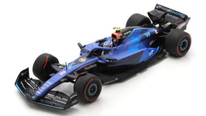 WILLIAMS RACING FW45 #2 LOGAN SARGEANT BAHRAIN GP 2023 blå/sort 1:18