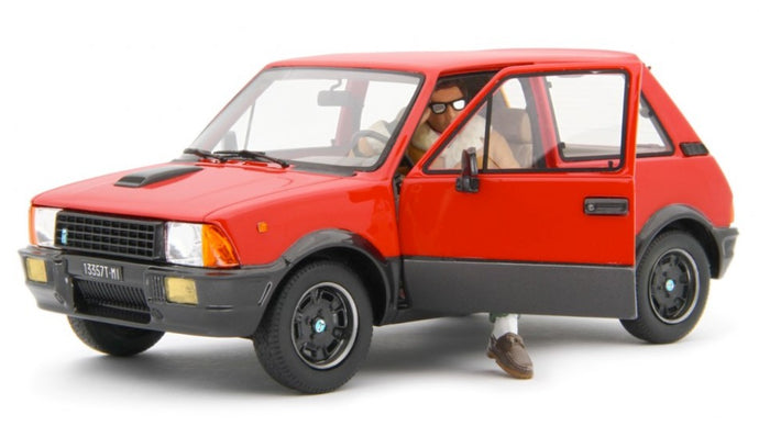 INNOCENTI DE TOMASO TURBO 1983 RED C/JERRY CALA' (BILLO) FIGURE 1:18